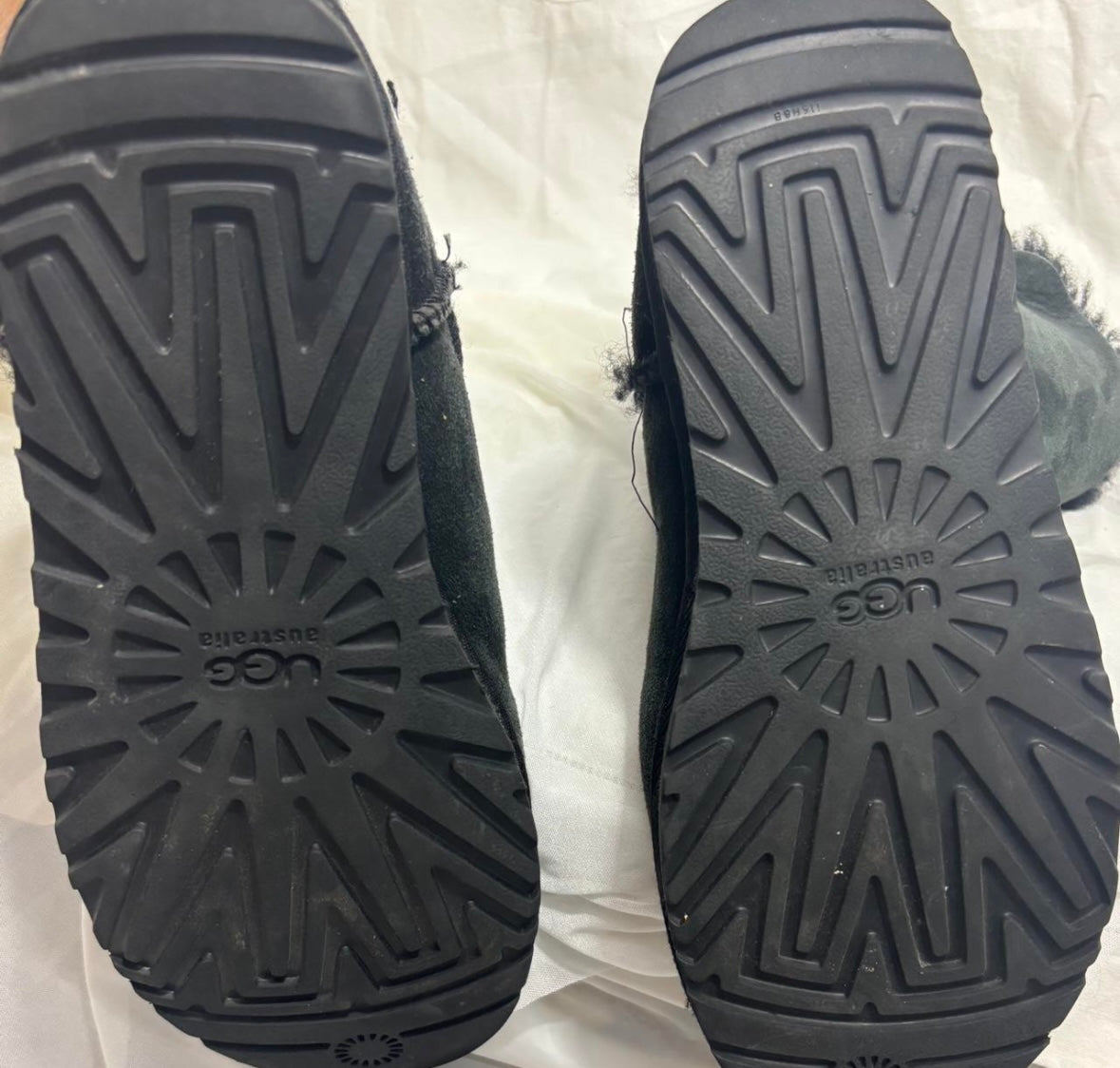 Black UGG Bailey bow II boots