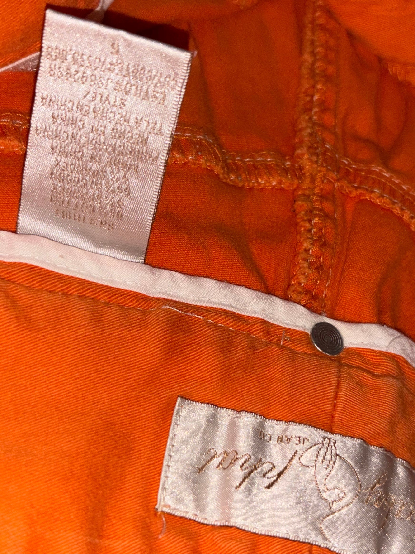 Baby phat orange capris