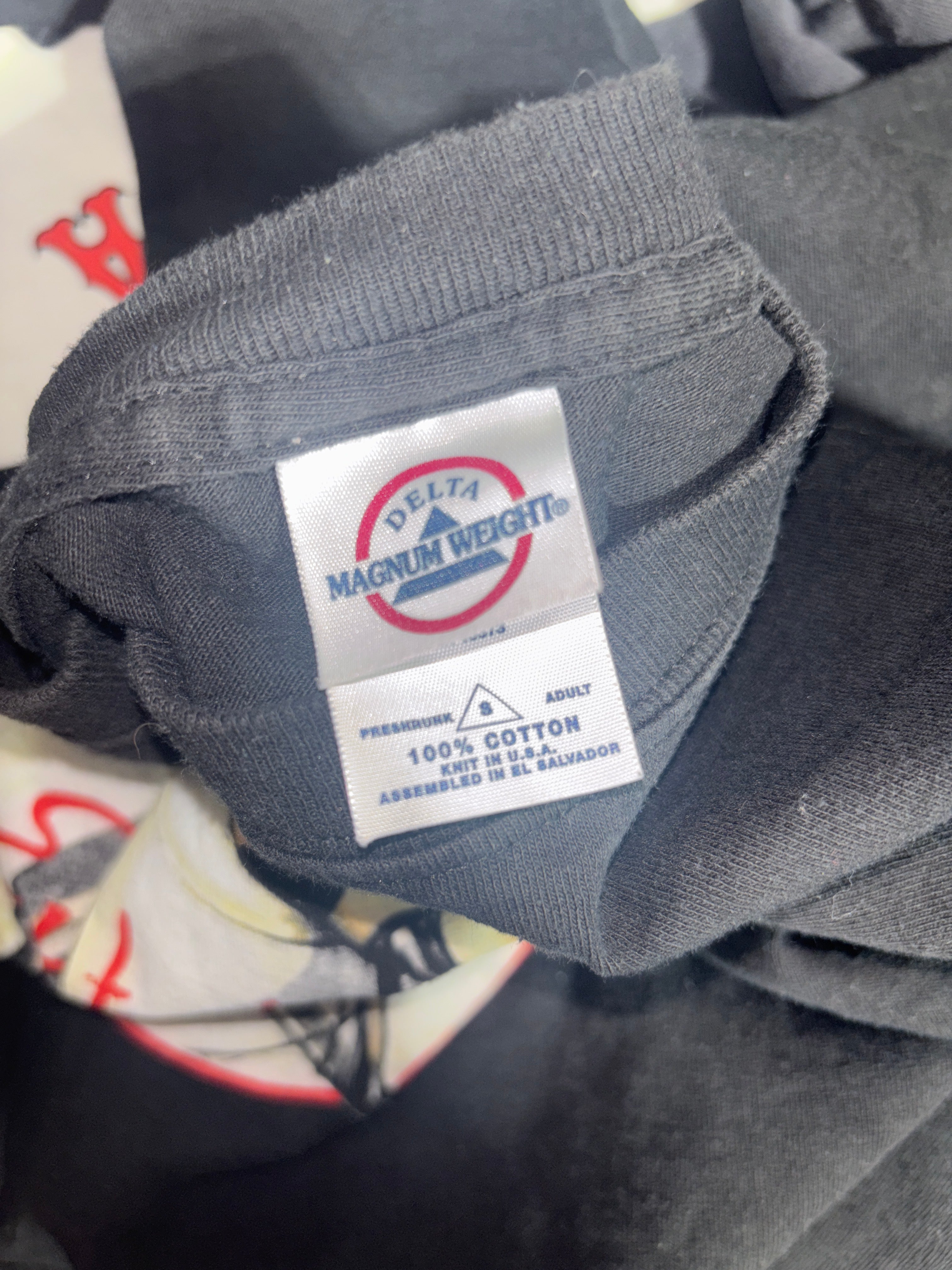 Betty page black fitted tee